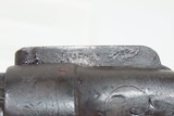 GOLD RUSH Era ALLEN & THURBER Antique WORCHESTER Period Revolver PEPPERBOXENGRAVED First DA Revolving Percussion Pistol - 6 of 18