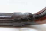 GOLD RUSH Era ALLEN & THURBER Antique WORCHESTER Period Revolver PEPPERBOXENGRAVED First DA Revolving Percussion Pistol - 13 of 18