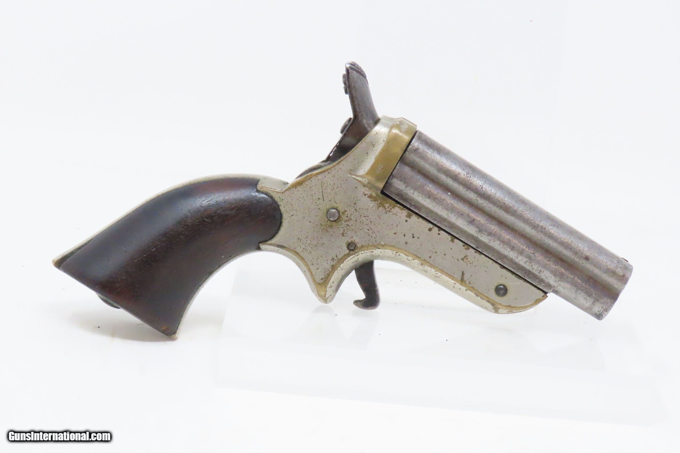CIVIL WAR Era Antique C. SHARPS .22 PE PPERBOX Wild West