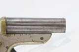 CIVIL WAR Era Antique C. SHARPS .22 PE PPERBOX Wild West RIVERBOAT GAMBLERMfg. 1859-62 Model 1B Pocket Revolver - 17 of 17