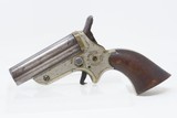 CIVIL WAR Era Antique C. SHARPS .22 PE PPERBOX Wild West RIVERBOAT GAMBLERMfg. 1859-62 Model 1B Pocket Revolver - 2 of 17