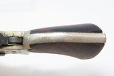 CIVIL WAR Era Antique C. SHARPS .22 PE PPERBOX Wild West RIVERBOAT GAMBLERMfg. 1859-62 Model 1B Pocket Revolver - 7 of 17