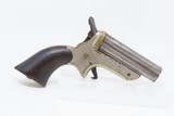 CIVIL WAR Era Antique C. SHARPS .22 PE PPERBOX Wild West RIVERBOAT GAMBLERMfg. 1859-62 Model 1B Pocket Revolver - 14 of 17