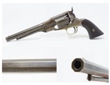 SCARCE Antique CIVIL WAR Era Remington-Beals .36 NAVY Percussion REVOLVER
EARLY 1860s SINGLE ACTION .36 Caliber Revolver