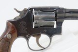 SMITH & WESSON .38 M&P Pre-Model 10 Double Action .38 SPECIAL Revolver C&R
Nice Blued Finish Revolver with WALNUT GRIP - 20 of 21