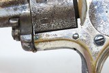 1876 Manufactured WILD WEST Antique COLT “Open Top”.22 RF Pocket REVOLVERColt’s Answer to Smith & Wesson’s No. 1 Revolver - 6 of 17