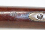 c1856 REMINGTON-FRANKFORD M1816 MAYNARD PRIMER MUSKET .69 Civil War Antique One of the Most Refined Conversions Flintlock to Percussion! - 8 of 23