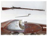 c1856 REMINGTON-FRANKFORD M1816 MAYNARD PRIMER MUSKET .69 Civil War Antique One of the Most Refined Conversions Flintlock to Percussion! - 1 of 23