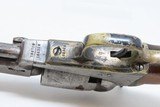 STAGECOACH ROBBERY CYLINDER COLT 1849 POCKET Revolver .31 CIVIL WAR Antique c1860 mfr. Revolver Antebellum - 16 of 21