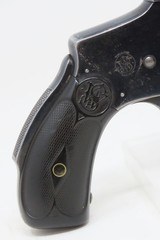 FACTORY BOX .38 Safety Hammerless SMITH & WESSON C&R Self Defense RevolverVery Nice TURN OF THE CENTURY Top Break Revolver - 20 of 22