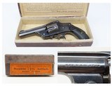 FACTORY BOX .38 Safety Hammerless SMITH & WESSON C&R Self Defense RevolverVery Nice TURN OF THE CENTURY Top Break Revolver - 1 of 22