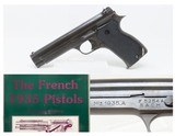 FRENCH S.A.C.M. M1935A 7.65mm SEMI-AUTOMATIC Hammerless POCKET Pistol C&R - 2 of 20