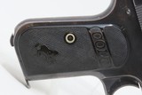 COLT Model 1903 POCKET HAMMERLESS .32 ACP Caliber Semi-Automatic C&R PISTOL WORLD WAR I Era POCKET Pistol with EXTRA MAGAZINE - 18 of 20