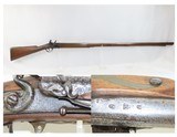 Antique Commercial Style BROWN BESS Style .69 FLINTLOCK Musket WAR of 1812
With PRE-1813 Birmingham Private Proof Marks