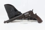 BRIG GENERAL ROBERT BODINE 26 PA STARR 1863 ARMY Revolver CIVIL WAR Antique With Rare Gaylord Leather Field Holster! - 3 of 23