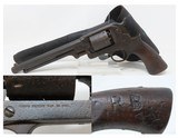BRIG GENERAL ROBERT BODINE 26 PA STARR 1863 ARMY Revolver CIVIL WAR Antique With Rare Gaylord Leather Field Holster! - 1 of 23