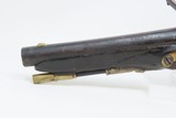 200 Year Old Early 1800s Antique FLINTLOCK .60 Caliber “MANSTOPPER” Pistol
Likely made in the United States - 16 of 16