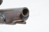 Antique EUROPEAN .48 FLINTLOCK Pocket/Holster SELF DEFENSE Pistol
Early 1800s Pistol with HEAVY BARREL - 6 of 16