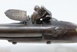 Antique EUROPEAN .48 FLINTLOCK Pocket/Holster SELF DEFENSE Pistol
Early 1800s Pistol with HEAVY BARREL - 8 of 16