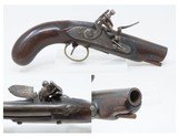 Antique EUROPEAN .48 FLINTLOCK Pocket/Holster SELF DEFENSE Pistol
Early 1800s Pistol with HEAVY BARREL - 1 of 16