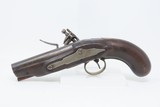 Antique EUROPEAN .48 FLINTLOCK Pocket/Holster SELF DEFENSE Pistol
Early 1800s Pistol with HEAVY BARREL - 13 of 16