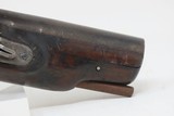 Antique EUROPEAN .48 FLINTLOCK Pocket/Holster SELF DEFENSE Pistol
Early 1800s Pistol with HEAVY BARREL - 5 of 16