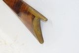 PITTSBURGH, PENNSYLVANIA JAMES BOWN Long Rifle .40 HOMESTEAD Antique Striped Maple Full-Length Stock - 19 of 19