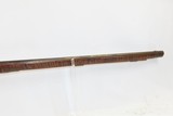 PITTSBURGH, PENNSYLVANIA JAMES BOWN Long Rifle .40 HOMESTEAD Antique Striped Maple Full-Length Stock - 6 of 19