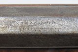 PITTSBURGH, PENNSYLVANIA JAMES BOWN Long Rifle .40 HOMESTEAD Antique Striped Maple Full-Length Stock - 2 of 19