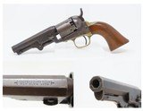 c1860 SAMUEL COLT Model 1849 POCKET Revolver .31 CIVIL WAR Antique With Stagecoach Robbery Cylinder Scene!