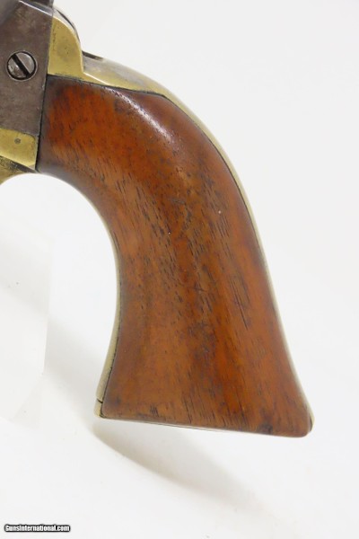 c1860 SAMUEL COLT Model 1849 POCKET Revolver .31 CIVIL WAR Antique With Stagecoach Robbery Cylinder Scene! - Image 3 of 20