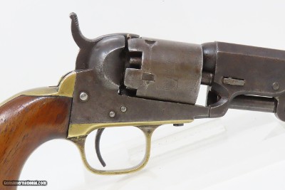 c1860 SAMUEL COLT Model 1849 POCKET Revolver .31 CIVIL WAR Antique With Stagecoach Robbery Cylinder Scene! - Image 19 of 20
