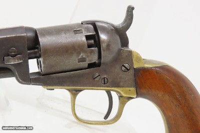 c1860 SAMUEL COLT Model 1849 POCKET Revolver .31 CIVIL WAR Antique With Stagecoach Robbery Cylinder Scene! - Image 4 of 20