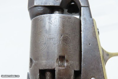c1860 SAMUEL COLT Model 1849 POCKET Revolver .31 CIVIL WAR Antique With Stagecoach Robbery Cylinder Scene! - Image 15 of 20