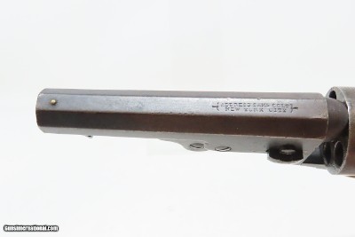 c1860 SAMUEL COLT Model 1849 POCKET Revolver .31 CIVIL WAR Antique With Stagecoach Robbery Cylinder Scene! - Image 9 of 20