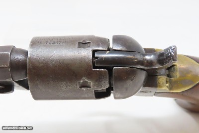 c1860 SAMUEL COLT Model 1849 POCKET Revolver .31 CIVIL WAR Antique With Stagecoach Robbery Cylinder Scene! - Image 7 of 20