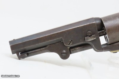c1860 SAMUEL COLT Model 1849 POCKET Revolver .31 CIVIL WAR Antique With Stagecoach Robbery Cylinder Scene! - Image 5 of 20