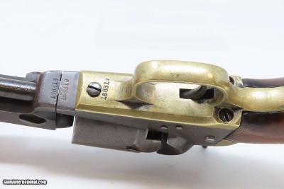c1860 SAMUEL COLT Model 1849 POCKET Revolver .31 CIVIL WAR Antique With Stagecoach Robbery Cylinder Scene! - Image 12 of 20