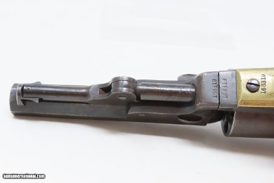 c1860 SAMUEL COLT Model 1849 POCKET Revolver .31 CIVIL WAR Antique With Stagecoach Robbery Cylinder Scene! - Image 13 of 20