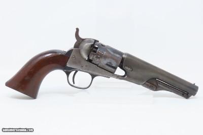 LONDON, ENGLAND c1866 COLT Model 1862 POLICE .36 Revolver Antique Made in Hartford, CT for the British Market - Image 16 of 19