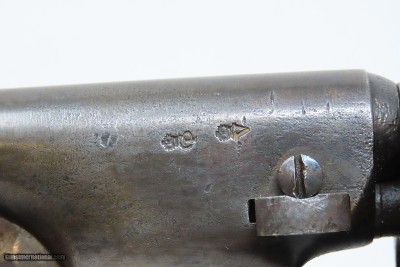 LONDON, ENGLAND c1866 COLT Model 1862 POLICE .36 Revolver Antique Made in Hartford, CT for the British Market - Image 7 of 19