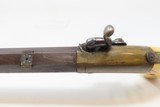 LONG BARRELED Antique ETHAN ALLEN Style SIDE HAMMER .36 Percussion Pistol
Mid-1800s Pistol with ANTIQUE IVORY GRIPS - 7 of 16