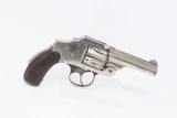 ORIGINAL BOX Antique SMITH & WESSON .38 S&W Safety Hammerless DA Revolver
VERY NICE Top Break 2nd Model with NICKEL FINISH - 17 of 20