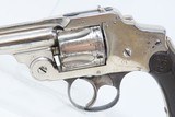 ORIGINAL BOX Antique SMITH & WESSON .38 S&W Safety Hammerless DA Revolver
VERY NICE Top Break 2nd Model with NICKEL FINISH - 8 of 20