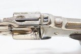 ORIGINAL BOX Antique SMITH & WESSON .38 S&W Safety Hammerless DA Revolver
VERY NICE Top Break 2nd Model with NICKEL FINISH - 11 of 20