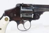 VERY NICE New Departure SMITH & WESSON .38 Safety Hammerless C&R PEARL GRIP 5th Model SMITH & WESSON “LEMON SQUEEZER” - 18 of 19