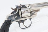 VERY NICE Smith & Wesson .32 DA 4th Model SELF DEFENSE Revolver C&R NICKELTURN OF THE CENTURY Self Defense Revolver - 19 of 20