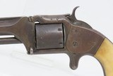 BONE GRIPS SMITH & WESSON No. 2 “Old Army” .32 RF HICKOCK CIVIL WAR Antique Made During the Civil War Era Circa 1861-63 - 4 of 17