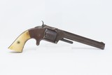 BONE GRIPS SMITH & WESSON No. 2 “Old Army” .32 RF HICKOCK CIVIL WAR Antique Made During the Civil War Era Circa 1861-63 - 14 of 17
