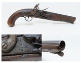ENGRAVED Antique W. KETLAND & CO. English Large Bore .69 FLINTLOCK Pistol
LIEGE PROOFED Early 1800s BRITISH FLINTLOCK Pistol